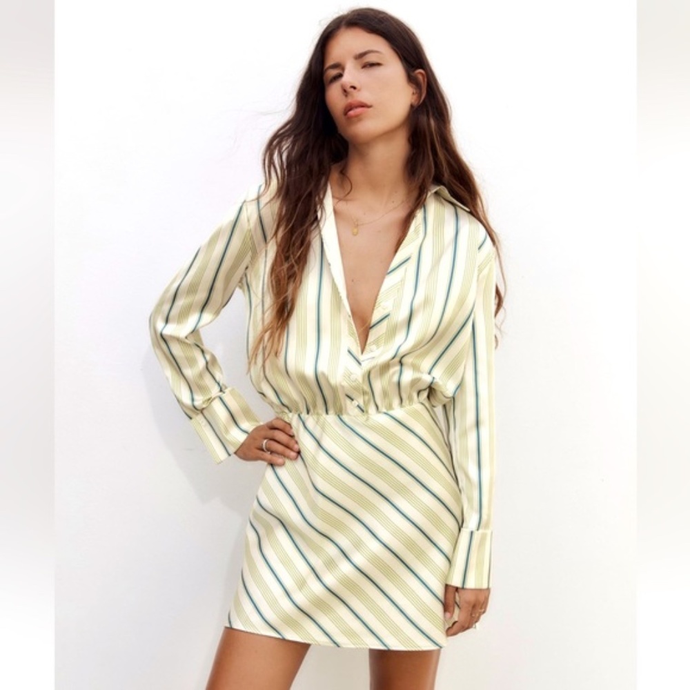 Zara Short Striped Dress